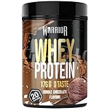 Warrior Whey Proteinpulver 500 g (bis zu 36 g Shake) – Muskelaufbau- und...