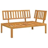 vidaXL Garten Ecksofa, Palettensofa für Garten Terrasse Innenhof, Modular...
