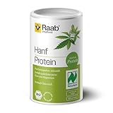 Raab Vitalfood® Naturland Bio Hanfprotein Pulver (500 g) - Protein-Pulver...