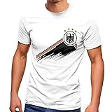 MoonWorks® Herren T-Shirt Deutschland Fußball EM-Shirt 2024 WM Fanshirt...