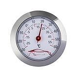 BWANGIAO Mini-Auto-Thermometer, -30 bis 60 ℃, eingebettetes...