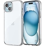 Jupitrix for iPhone 15 Hülle 6,1 Zoll, Handyhülle Durchsichtig Nie...