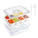 Frfik Snackle-Box-Behälter – 12-Zoll- | PET-Lebensmittelbehälter –...