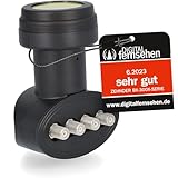 [ Test 2X SEHR GUT *] ZEHNDER Quad LNB, LTE Abschirmung, Sun Protect UV...