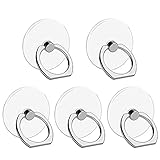 VOVIGGOL Handy Ring Halterung 5st, 360 Drehung Transparent Handy Ringhalter...