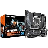 GIGABYTE B760M GAMING X DDR4 Motherboard - Unterstützt Intel Core 14....