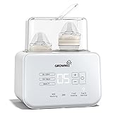 GROWNSY Flaschenwärmer baby, Sterilisator für babyflaschen 8-in-1Fast...
