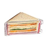 Zasdvn Sandwich Lunch Wedge Box mit Deckel Sandwich Wedge Box |...