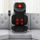 Shiatsu-Massagesitz mit Wärme – Sitzmassage, Rückenmassagegerät mit...