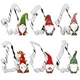 BOFUNX 6pcs Wichtel Ausstecher Weihnachten Zwerg Ausstechformen Edelstahl...
