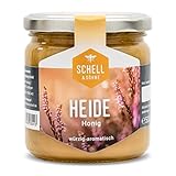 Deutscher Heidehonig 500g - Imkerei Schell - cremig gerührter Honig aus...