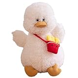 KUKUShining Ente Plüsch, Weiche Kuschelige Stofftier Puppe Mit Tasche...
