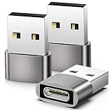 USB C Adapter, Adapter USB C auf USB (3 Stück), USB C Buchse auf USB...