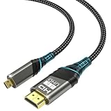 micro hdmi auf hdmi,micro hdmi 2M 4K@60HZ 3D 1080P Typ D Auf A Adapter...