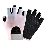 TSMORY Damen Outdoor Trainingshandschuhe Rutschfester...