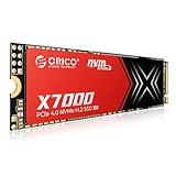 ORICO 1TB M.2 NVMe SSD für Gaming, Bis zu 7100MB/s, 17μs Reaktionszeit,...