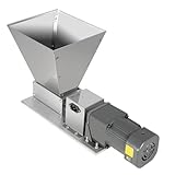 Elektrisch Walzenmühle, 4L Elektrische Getreidemühle, Edelstahl Walze...