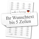 Adressaufkleber selbstklebend | PERSONALISIERT | 256 Stück | kleine...