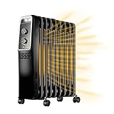 BlueCraft Ölradiator energiesparend Elektro-Heizkörper 2000 Watt mit...