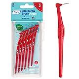 TePe Oral Health Care, Inc. TePe Interdentalbürsten-Winkel, 0,5 mm, Rot, 6...