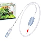 Aquarium Mulmglocke Mit Schlauch,Siphon Aquarium Kiesreiniger -...