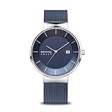 BERING Herren Uhr Solar Movement - Solar Collection mit Edelstahl und...