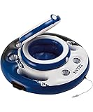 Intex Mega Chill Kühlbox - Aufblasbarer Schwimmring - Ø 89 cm - Blau,...