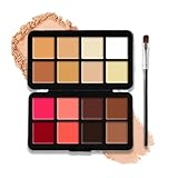 Contour Blush Palette, Contouring Cream Palette | 16 Farben Creme Concealer...