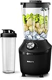 Philips Standmixer und Smoothie Maker – 600W, 2-Liter-Becher, HomeID-App,...