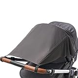 Universal Sonnensegel für Kinderwagen mit Seitenschutz/UV Schutz 50+/...