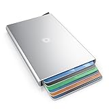 CSL - Kartenetui RFID Blocker PopUp - Aluminium Karten Schutzhülle - NFC...