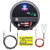 VOSS.farming 230V Weidezaungerät, 11.500V, schlagstarkes Elektrozaungerät...