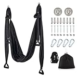 ZELUS Aerial Yogatuch zum Aufhängen Yoga Hängematte Akrobatik Tuch Yoga...
