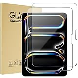 ProCase 2 Stück Panzer Schutz Glas für 11' iPad Pro (M4) 2024, 9H...
