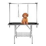 LILIIN Trimmtisch für Hunde, Klappbar Schertisch Hundepflegetisch...