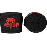 Venum Kontakt Boxbandagen - Schwarz/Rot - 4 M