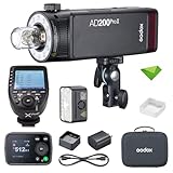 GODOX AD200 Pro II AD200Pro II 200Ws 2.4G Flash Strobe+Godox XPro-C Flash...