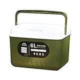 Robuste 5,4 QT Eisbox, tragbare kompakte Eiskühler, wasserdichte...