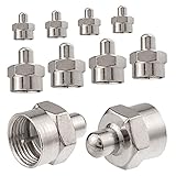 10x F-Abschlusswiderstand 75 Ohm F-Kupplung SAT HB-Digital F-Stecker...