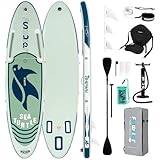 FunWater Aufblasbares Stand Up Paddle Board Surfbrett SUP Komplettes...