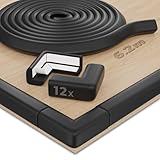 Hoffenbach Kantenschutz Baby aus Schaumstoff – 6,2m Tischkantenschutz &...