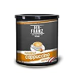 DER-FRANZ Instant-Cappuccino, mit Haselnuss aromatisiert, 500 g