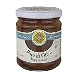 Oliven-Paste, schwarz, aus Taggiasca-Oliven, Venturino, 180g