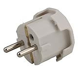 UNITEC Schuko-Stecker ws, weiß