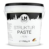 LM Strukturpaste fein 1,7 kg im Eimer - Weiß - Impasto...