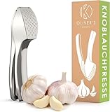 Oliver's Kitchen ® Premium Knoblauchpresse - Handlich & Leicht zu Reinigen...