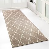 Floordirekt Teppich-Läufer Cosenza | Modernes Rauten-Design | Hochwertige...