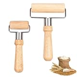 ZY-otu nudelholz klein,2 Stück teigroller klein,teigroller holz,Geeignet...