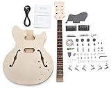 Rocktile DIY HB Bausatz E-Gitarre - 'Do-it-yourself' Bausatz HB-Style -...