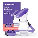 Lansinoh Silikon Milchpumpe & Muttermilchauffänger - angenehmes & extrem...